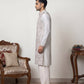 Traditional Embroidered Kurta with Korean Pants