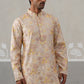Floral Embroidered and Sequins Kurta Set ( JOKP P 5323 P 5323Cream ) [FF] [B-1-2]