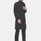 Jompers Men's Black Solid Cotton Kurta Payjama Set ( JOKP 555Black )