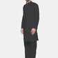 Jompers Men's Black Solid Cotton Kurta Payjama Set ( JOKP 555Black )