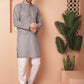 Chikankari Pure Cotton Kurta with Churidar