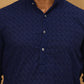 Men’s Ethnic Chikankari Kurta Pyjama ( JOKP P 561Navy )