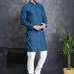 Chikankari Pure Cotton Kurta with Churidar ( JOKP 561Peacock )