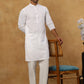 Men’s Ethnic Chikankari Kurta Pyjama ( JOKP P 561White )