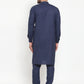 Jompers Men's Solid Cotton Kurta Payjama Set