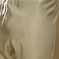 Solid Silk Blend Kurta with Churidar