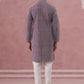 Floral Embroidered Kurta With Churidar (JOKP 626 Purple ) [FF] [G-1-5]