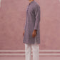 Floral Embroidered Kurta With Churidar (JOKP 626 Purple ) [FF] [G-1-5]
