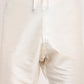 Jompers Men's Silver Solid Dupion Silk Kurta Payjama Set ( JOKP 636Silver )