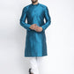 Jompers Men's Peacock Woven Kurta Payjama Set