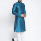 Jompers Men's Peacock Woven Kurta Payjama Set