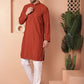 Chikankari Cotton Kurta with Churidar