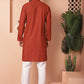 Chikankari Cotton Kurta with Churidar