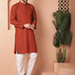 Chikankari Cotton Kurta with Churidar
