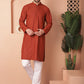 Chikankari Cotton Kurta with Churidar