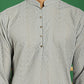 Chikankari Cotton Kurta with Churidar