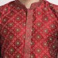 Jompers Men's Maroon Woven Kurta Only ( KO 645Maroon )