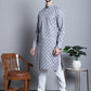 Men's Cotton Floral printed kurta Pyjama