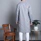 Men's Cotton Floral printed kurta Pyjama