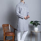 Men's Cotton Floral printed kurta Pyjama