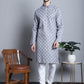 Men's Cotton Floral printed kurta Pyjama