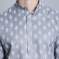 Men's Cotton Floral printed kurta Pyjama