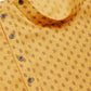 Jompers Men's Mustard Cotton printed kurta Pyjama Set