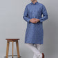 Grey Mirror Work Kurta Pyjama (JOKP 659 Grey )