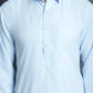 Men's Solid Pathani Kurta with Salwar ( JOKP 696Sky ) [FF] [D-17-18]