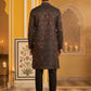 Jacquard Silk Kurta Pyjama Set for Men ( JOKP B-P 5043Bronze )