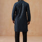 Embroidered & Sequins Straight Kurta with Pyjamas ( JOKP B-P 5205 B-P 5205Peacock )