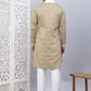 Sequins Embroidered Kurta Pyjama With Dupatta Set