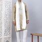 Sequins Embroidered Kurta Pyjama With Dupatta Set