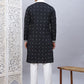 Sequins Embroidered Kurta Pyjama With Dupatta Set
