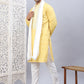 Sequins Embroidered Kurta Pyjama With Dupatta Set