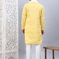 Sequins Embroidered Kurta Pyjama With Dupatta Set