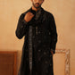 Embroidered & Sequin Kurta Pyjama With Dupatta