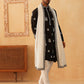 Black Embroidered Kurta with Dupatta Set ( KOD 5091 black )