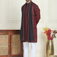 Embroidered & Sequin Kurta Pyjama With Dupatta ( JOKP P D 5091 Maroon ) [FF] [M16-18 & N16-18]