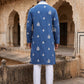 Embroidered & Sequin Kurta Pyjama With Dupatta ( JOKP P D 5091Teal )