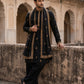 Silk Blend Embroidered Kurta Pyjama Set