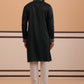 Silk Blend Sequins Embroidered Kurta Pyjama with Dupatta Set ( JOKP P D 5320 P D 5320Olive ) [FF] [Q11-12]
