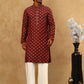 Viscose Rayon Embroidered Sequin Kurta Pyjama ( JOKP PJ11W 5127Maroon )