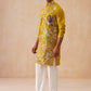 Floral Embroidered and Sequins Kurta Set ( JOKP PJ11-W 5138 PJ11-W 5138Mustard )
