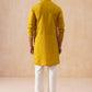Floral Embroidered and Sequins Kurta Set ( JOKP PJ11-W 5138 PJ11-W 5138Mustard )