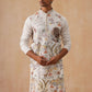 Floral Embroidered and Sequins Kurta Set (JOKP PJ11-W 5138 White )