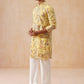 Floral Embroidered Straight Kurta Set (JOKP PJ11-W 5156 Yellow )