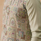 Embroidered Straight Kurta Set For Men ( JOKP PJ11-W 5174 PJ11-W 5174Pista )