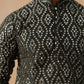 Traditional Mirror Embroidered Kurta Set for Men ( JOKP PJ11-W 5269 PJ11-W 5269Olive )