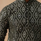 Traditional Mirror Embroidered Kurtas for Men ( KO 5269 Olive )